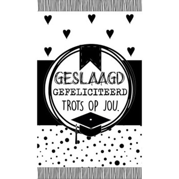 Kleine kaartjes geslaagd