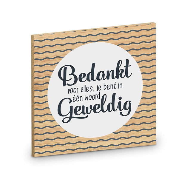 je bent geweldig