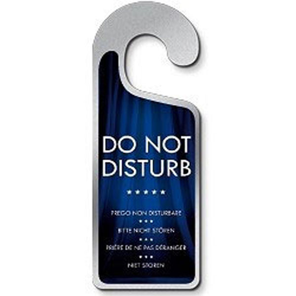 not disturb