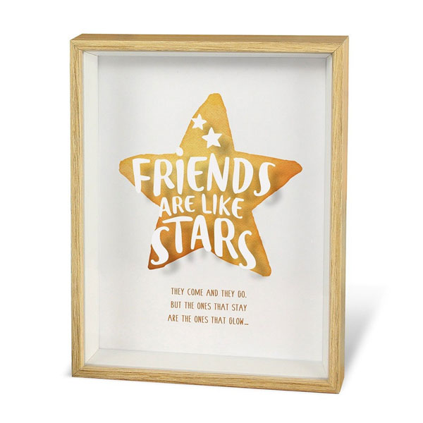 friends are like stars