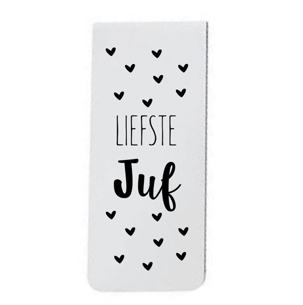 Boekenleggers juf
