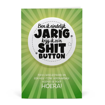 eindelijk jarig