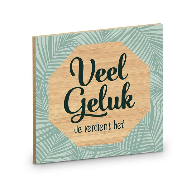 veel geluk