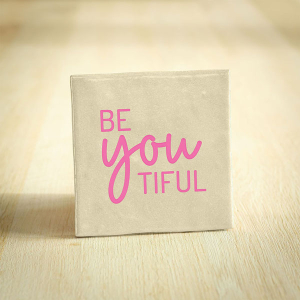 Tegeltje be you tiful keramiek