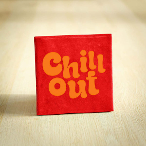 Tegeltje chill out keramiek