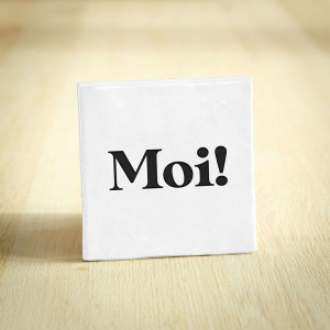 Tegeltje moi keramiek