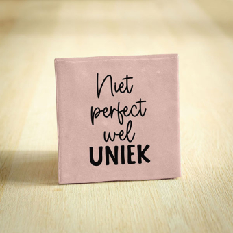 Niet perfect wel uniek