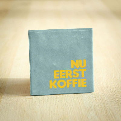 Nu eerst koffie Nu eerst koffie