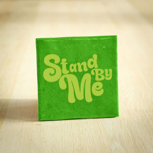 Tegeltje stand by me keramiek