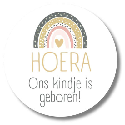 Ons kindje is geboren Ons kindje is geboren