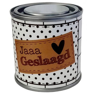 Jaaaa geslaagd stippen