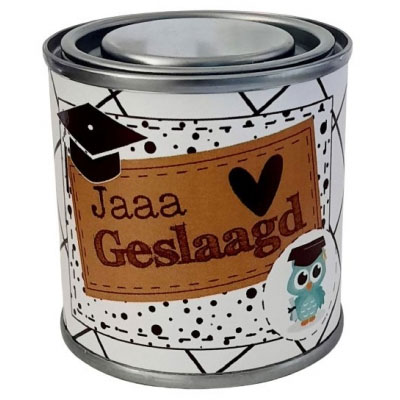 Jaaaa geslaagd bruin met hoed