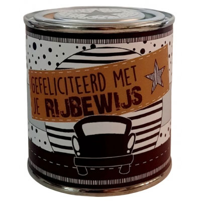 Gefeliciteerd met je rijbewijs