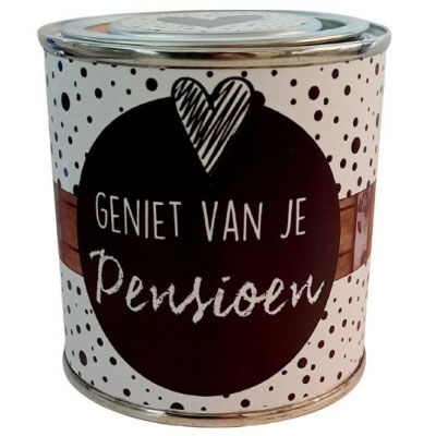 Blikje je pensioen