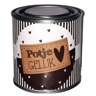 Blikje potje geluk