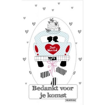Bedankt en voor je komst
