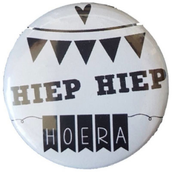 Button hiep hiep hoera