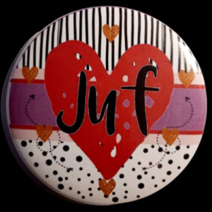 Spiegeltje juf gekleurd