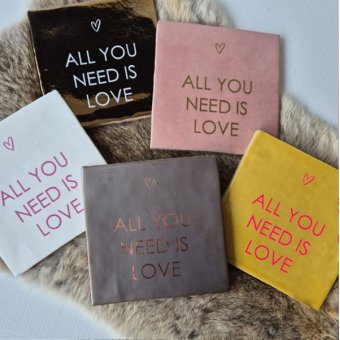 Tegeltje all you need