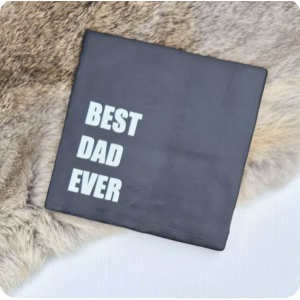 Tegeltje best dad ever in meerdere kleuren