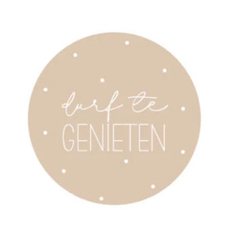 Durf te genieten