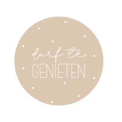Durf te genieten Durf te genieten