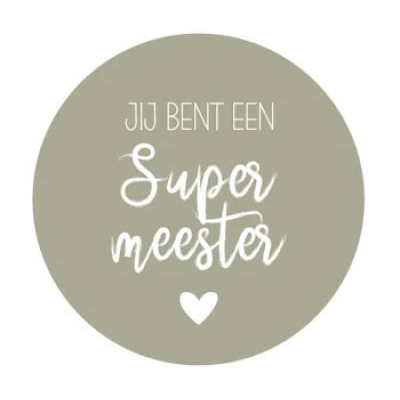 Jij bent een supermeester Jij bent een supermeester