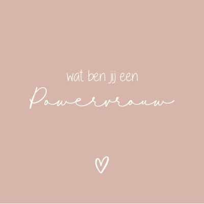 Forex tegeltje een powervrouw roze Forex tegeltje een powervrouw roze