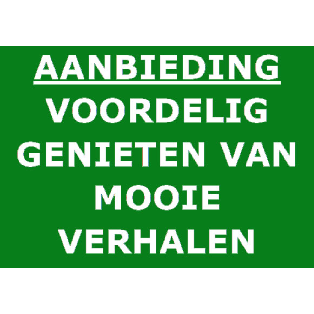 Aanbieding boeken