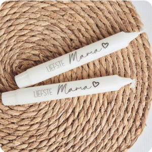 Tekstkaars liefste mama