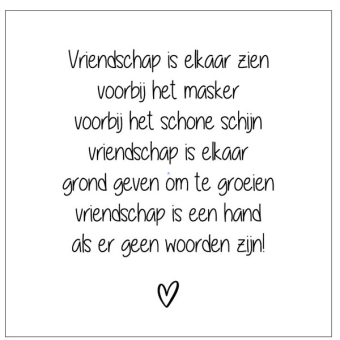 Forex tegeltje vriendschap
