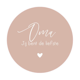 Oma. jij bent de liefste