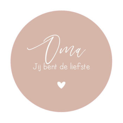 Oma. jij bent de liefste Oma. jij bent de liefste