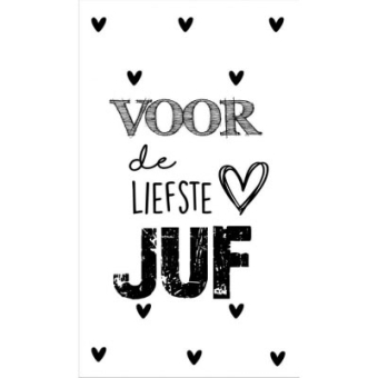Kaartje voor juf of meester
