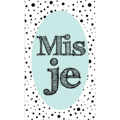 Kaartje missen