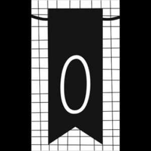 Slingerkaaartjes geruit