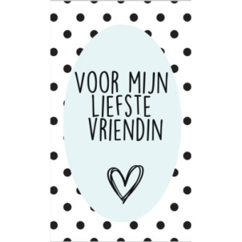 Voor mijn liefste vriendin
