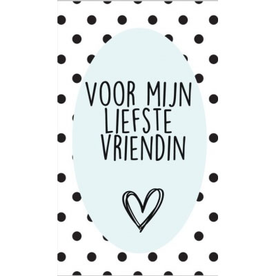 Voor mijn liefste vriendin