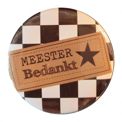Meester bedankt