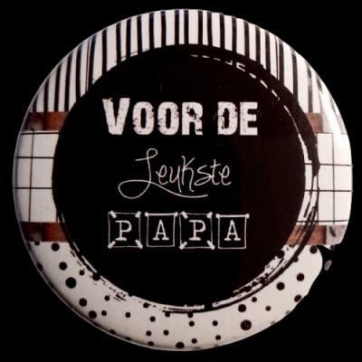 Voor de leukste papa zwart