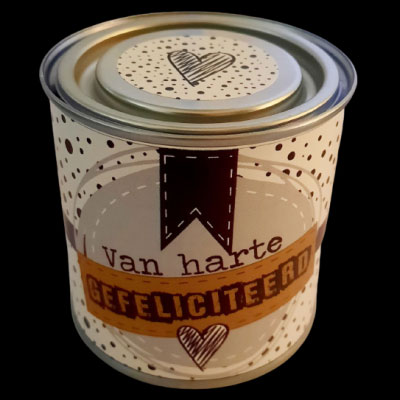 Van harte gefeliciteerd oranje