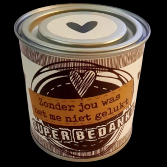 Blikje zonder jou