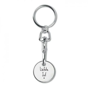 Winkelwagenmuntje juf en meester