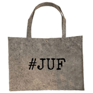 Vilten shopper juf