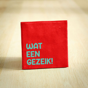 Tegeltje wat een gezeik keramiek