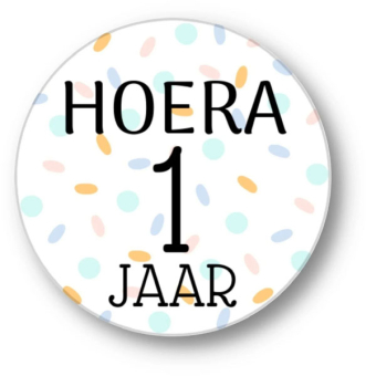 Hoera 1 jr
