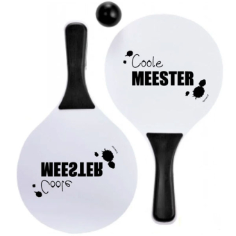 Beachballset coole meester