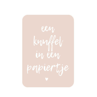 Een knuffel