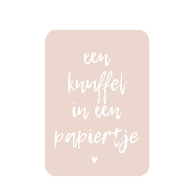 Een knuffel