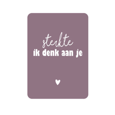 Ik denk aan je